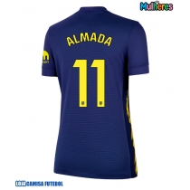 Camisa de Futebol Atletico Madrid Thiago Almada #11 Equipamento Secundário Mulheres 2025-26 Manga Curta